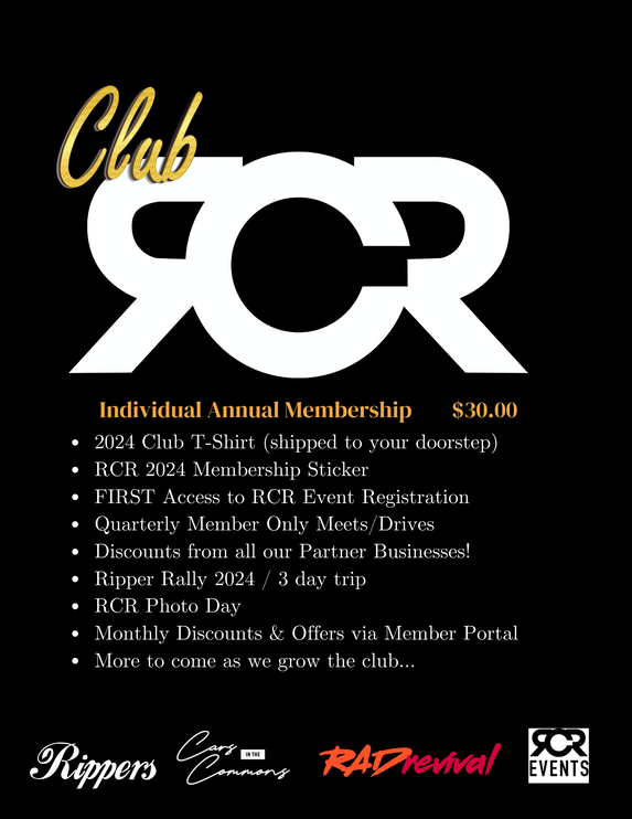 2024 RCR Club Membership