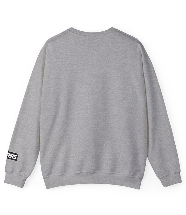 Crewneck Sweatshirt / RCR + Rippers on the sleeve.