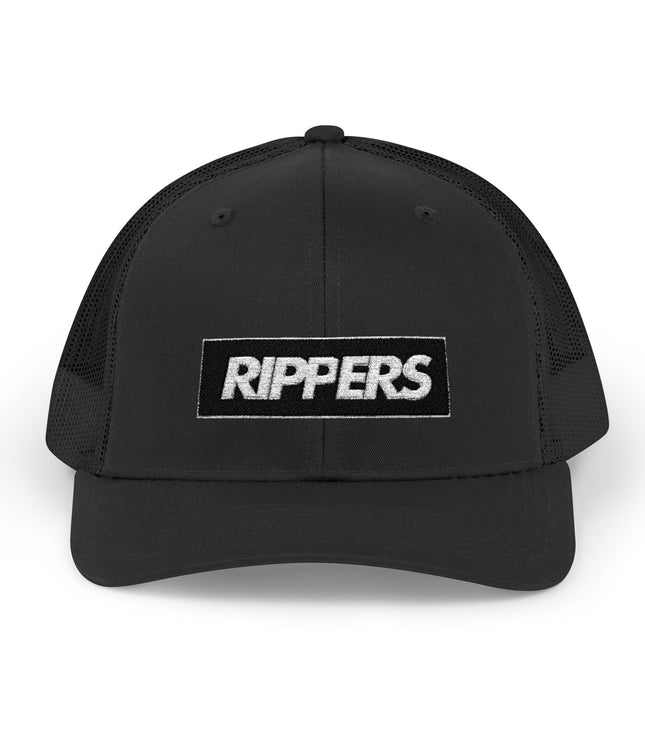 RIPPERS Snapback Trucker Cap — Bold Retro Streetwear Mesh Hat