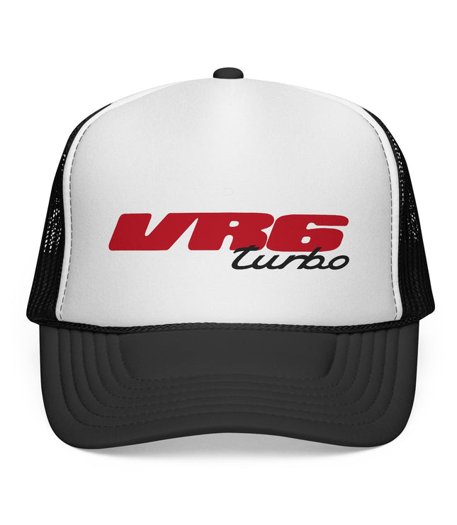 VR6 Turbo Trucker Cap — Retro Racing Mesh Hat