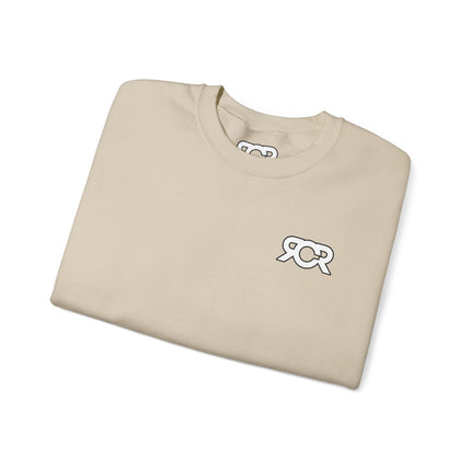 Crewneck Sweatshirt / RCR + Rippers on the sleeve.