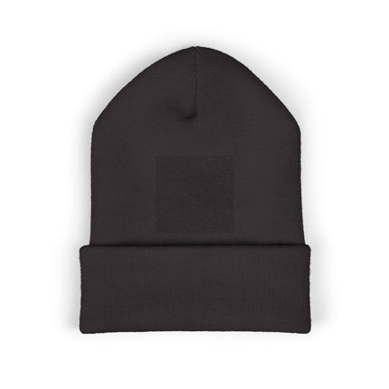 RVRCITY Embroidered Cuffed Beanie — Minimal Streetwear Knit Cap