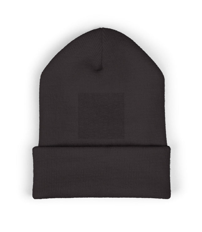 RVRCITY Embroidered Cuffed Beanie — Minimal Streetwear Knit Cap