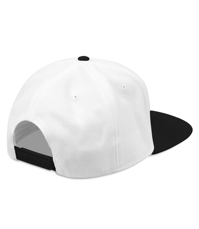 Embroidered 'RIPPERS' Snapback Hat — Black/Charcoal Streetwear Cap