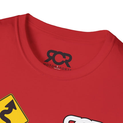 Curves ahead. Drive accordingly.