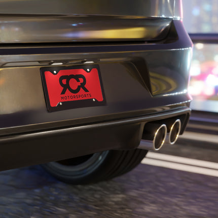 RCR Motorsports  Vanity Plate