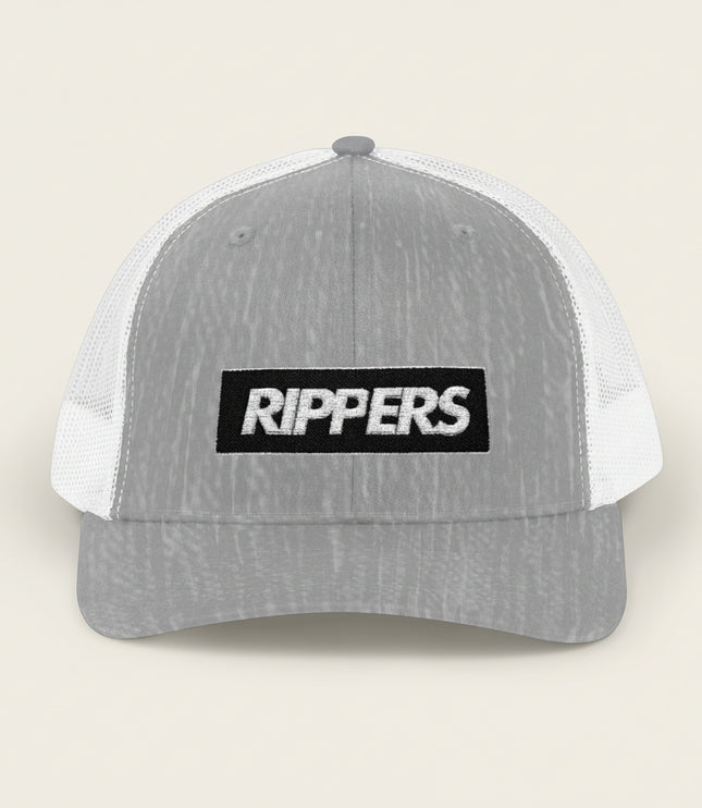 RIPPERS Snapback Trucker Cap — Bold Retro Streetwear Mesh Hat