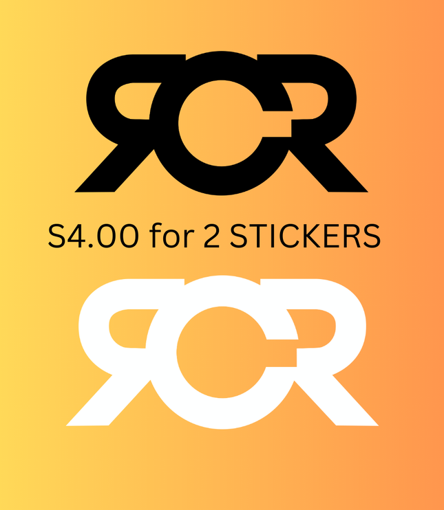 Favorites: 2 for $4 bucks - RCR Stickers