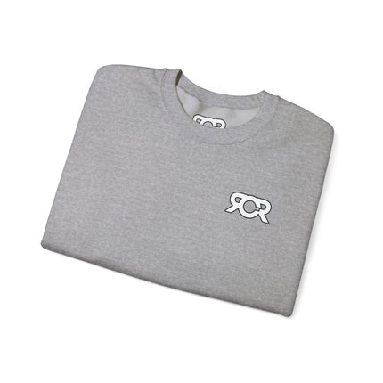 Crewneck Sweatshirt / RCR + Rippers on the sleeve.