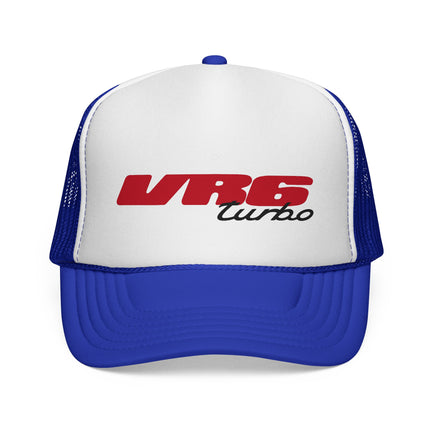 VR6 Turbo Trucker Cap — Retro Racing Mesh Hat