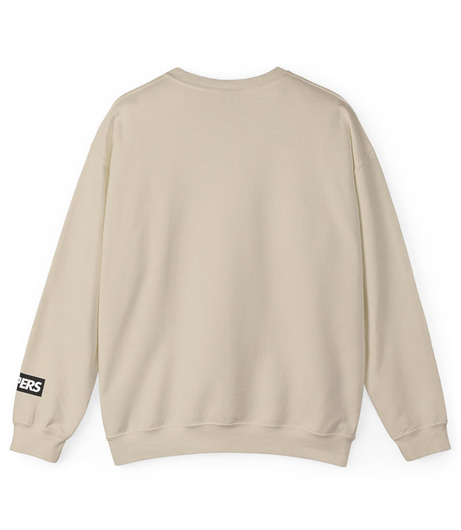 Crewneck Sweatshirt / RCR + Rippers on the sleeve.