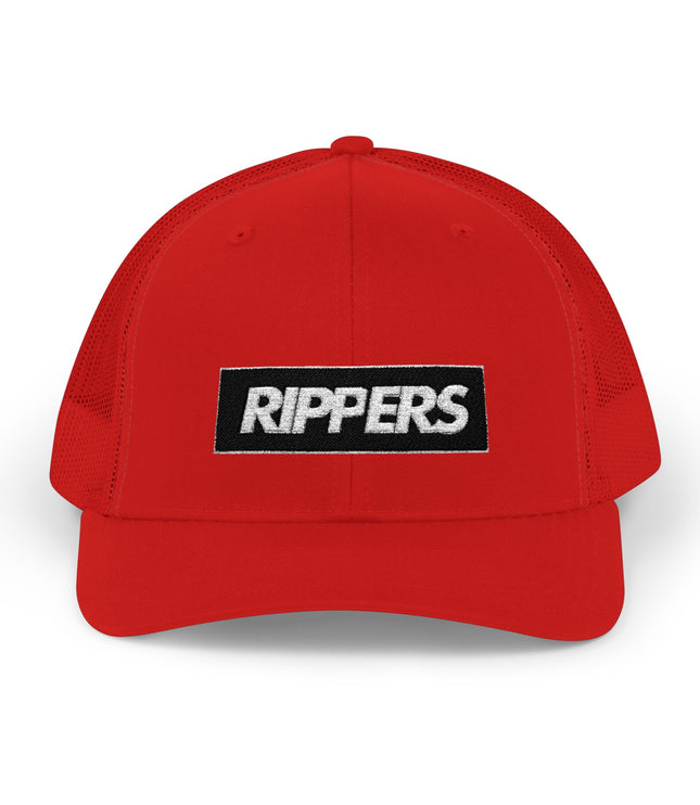 RIPPERS Snapback Trucker Cap — Bold Retro Streetwear Mesh Hat