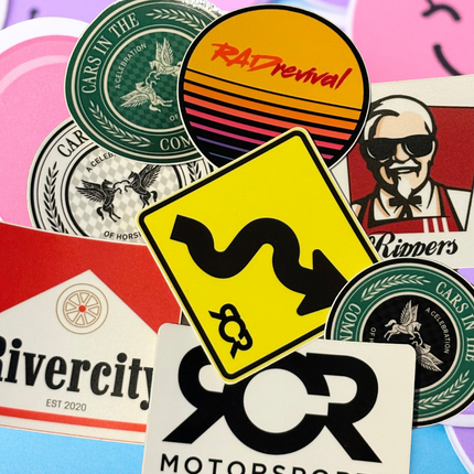 10hp Sticker pack + 6 stickers + mystery sticker!