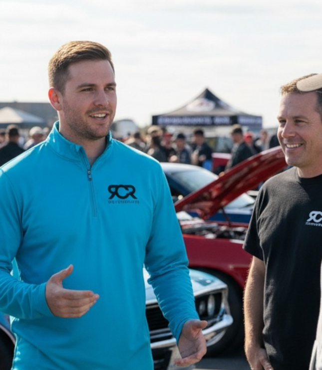 RCR Motorsports Unisex Quarter-Zip Pullover