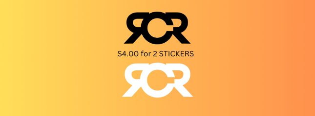 Favorites: 2 for $4 bucks - RCR Stickers