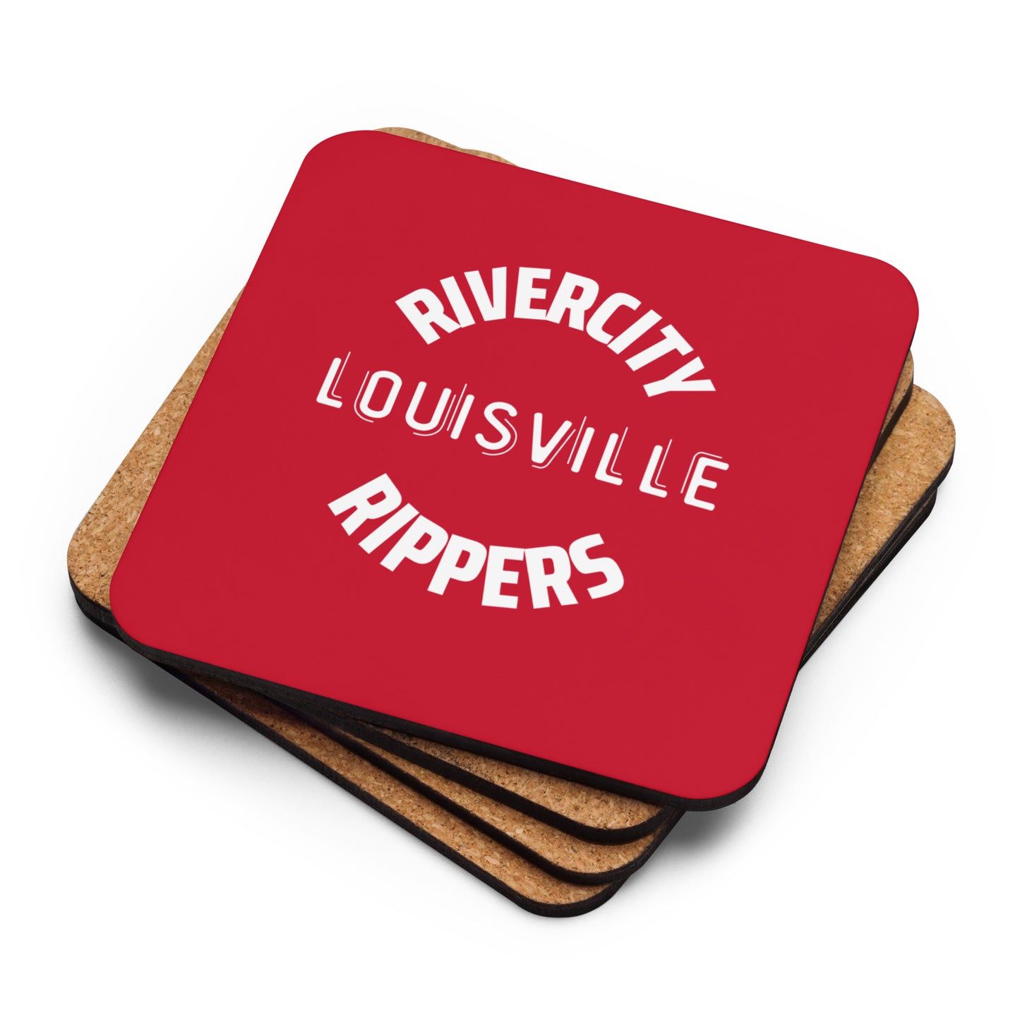 Ripper Louisville Cork Coasters